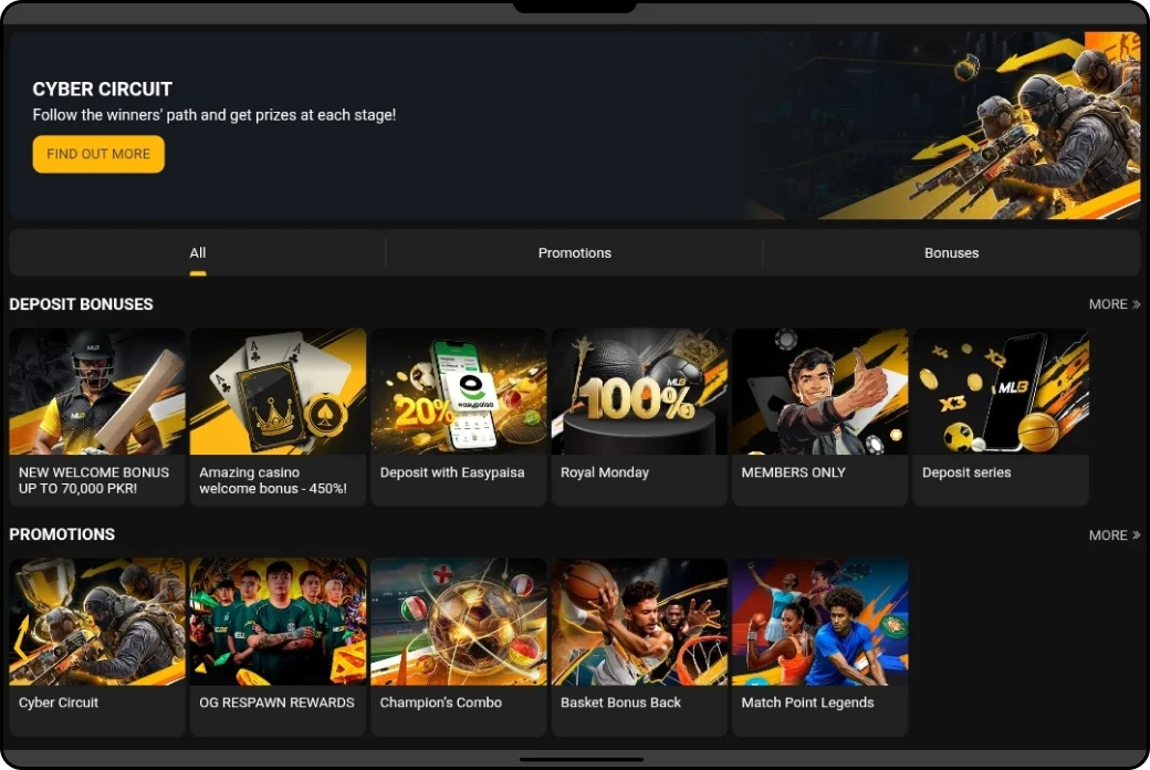 MelBet Promo Code and Welcome Bonus - Melbet Pakistan